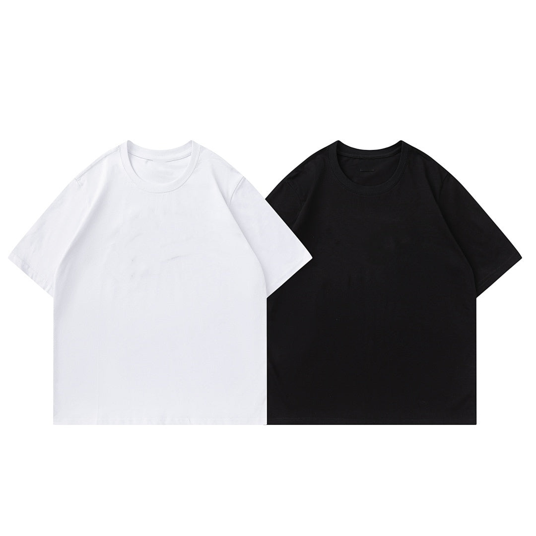 Customized pure cotton crew neck printed T-shirts